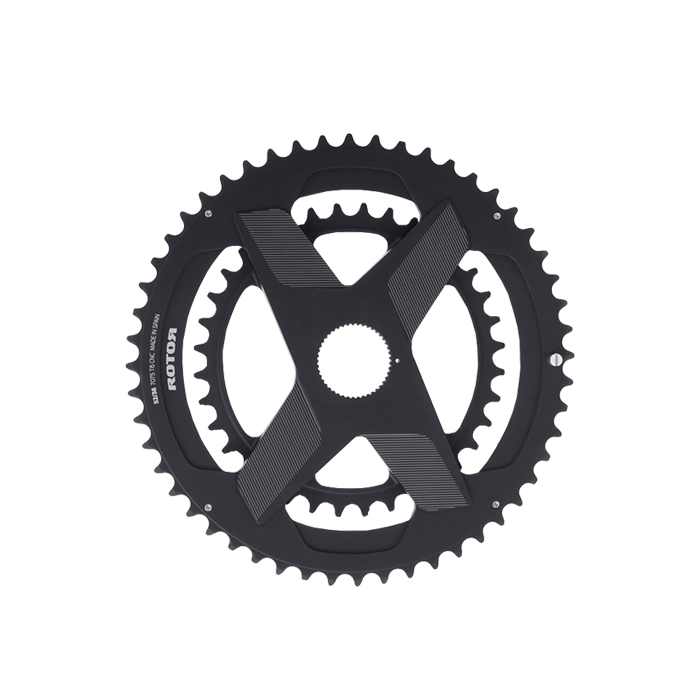 Rotor Direct Mount Round Chainrings 50/34T Black