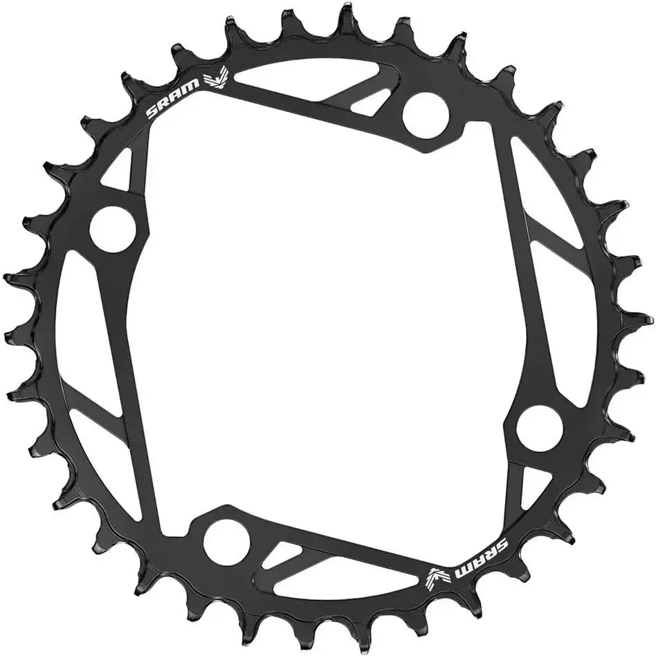 SRAM T-Type Chainring Steel 104 BCD Black