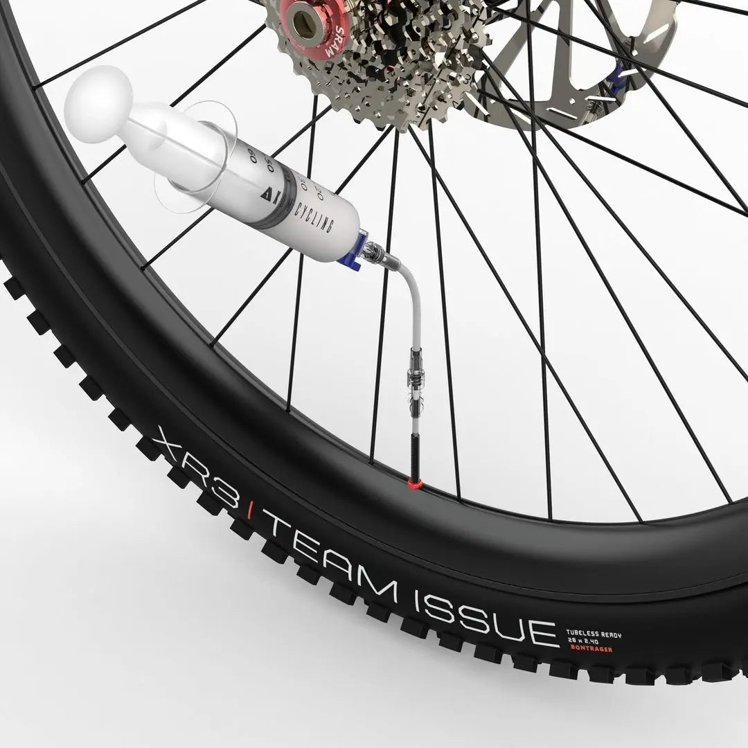 Kom Cycling Tubeless Sealant Injector Plus Valve Core Tool KOM Cycling