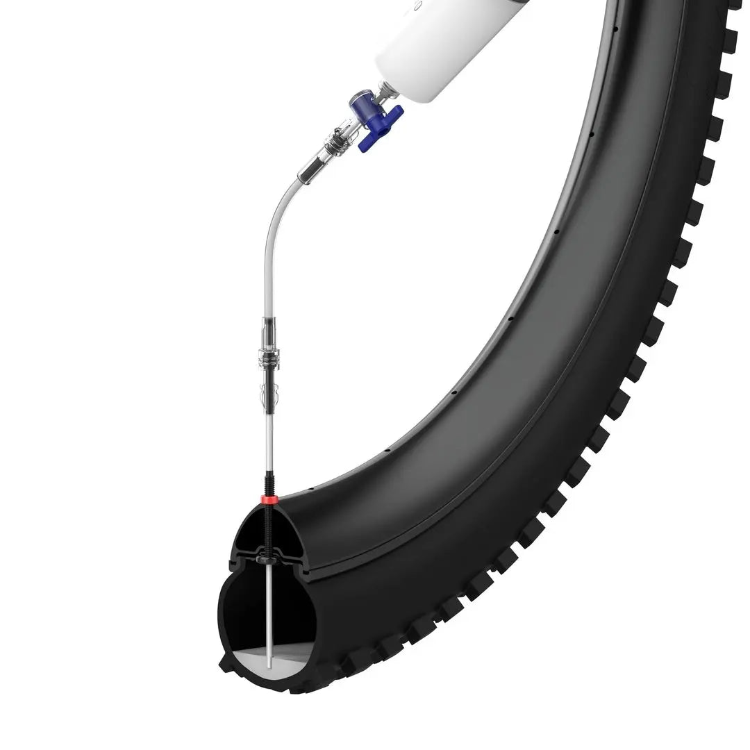 Kom Cycling Tubeless Sealant Injector Plus Valve Core Tool KOM Cycling