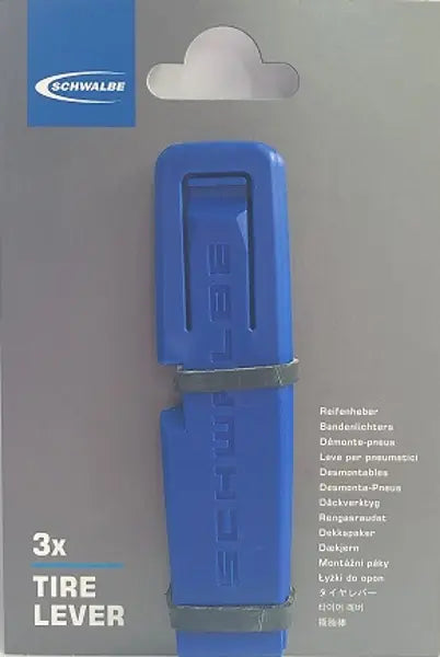 Schwalbe Bicycle Tyre Lever Blue (Set of 3) Schwalbe
