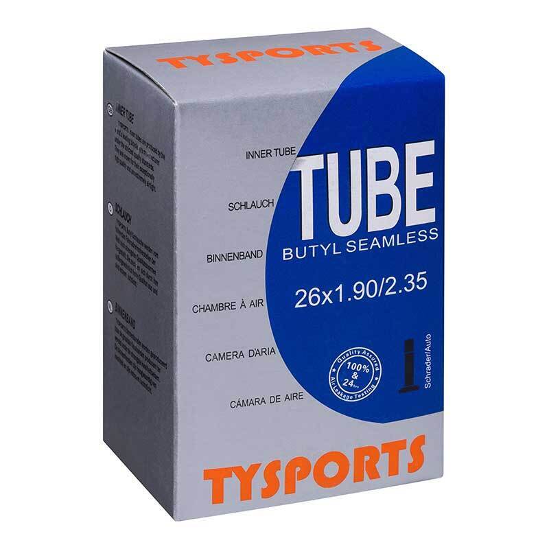TY Sports 26 x 1.9/2.35 Schrader Valve MTB Tube