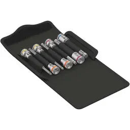 Wera Bicycle Set 8 Bit Socket Set 3/8" Drive, 7 Parts Wera