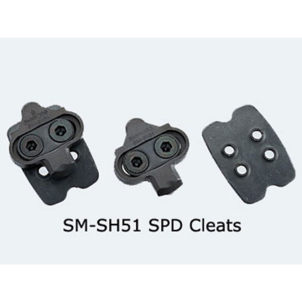 Shimano SM-SH51 SPD Cleat Set Single-Release w/New Cleat Nut