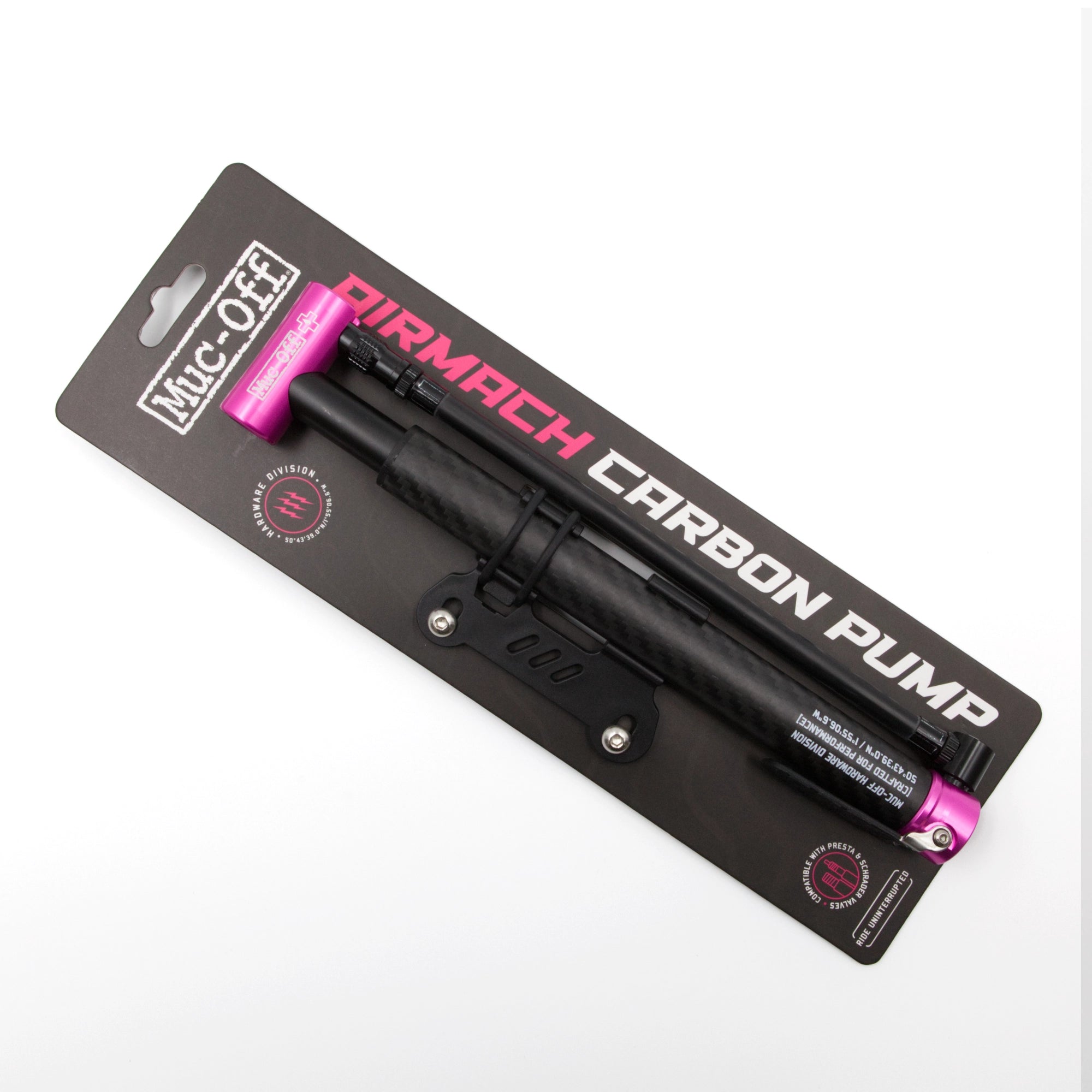 Muc-Off Airmach Carbon Mini-Pump
