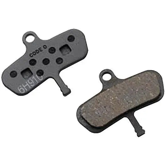 Sram Avid Code Disc Brake Pads Organic With Steel Backing Plate - Quiet
