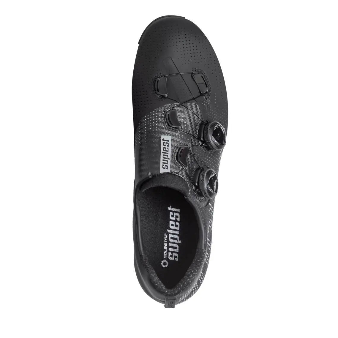 Suplest Edge+ Pro Road Carbon Cycling Shoes - Black