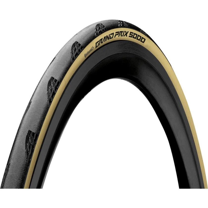 Continental GP5000 Folding Clincher Tyre [Size: 700 x 28mm] [Colour: Cream]
