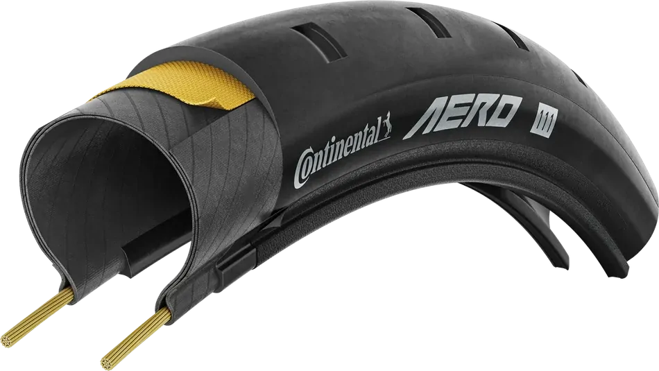 Continental Aero 111 Race Tyre (Front) - Tubeless Folding 700x29C