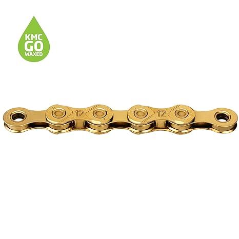 KMC X12 Waxed Chain 126 Links - Gold