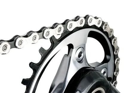 KMC X10 10-Speed Chain Silver/Black 116 Links 1/2" x 11/128"