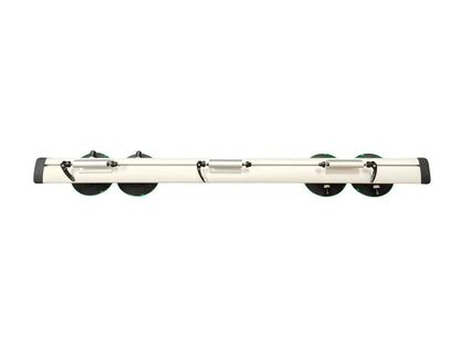 TreeFrog Crossbar Suction Mounted Roof Bike Rack - Silver