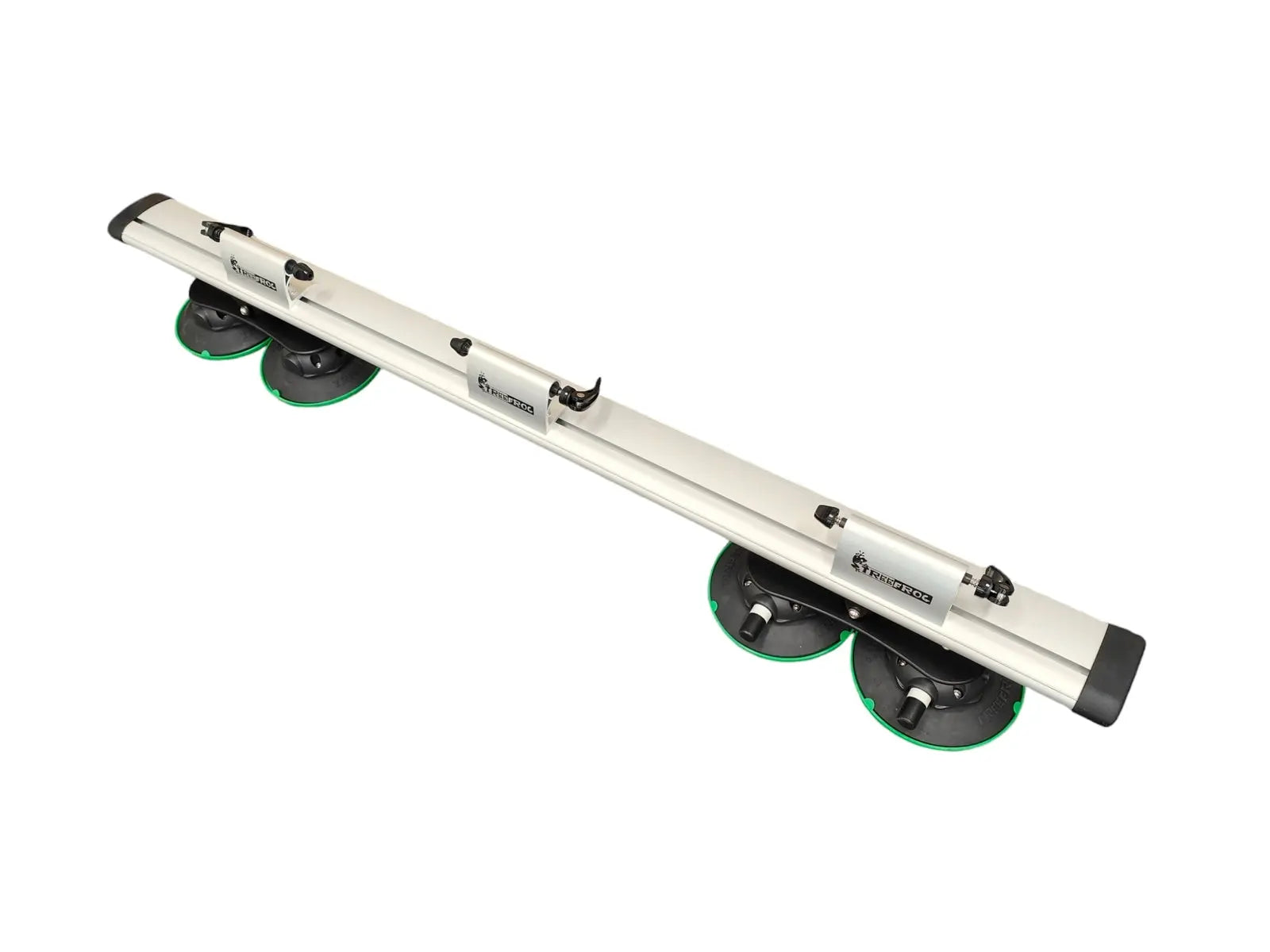 TreeFrog Crossbar Suction Mounted Roof Bike Rack - Silver