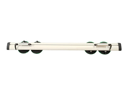 TreeFrog Crossbar Suction Mounted Roof Bike Rack - Silver
