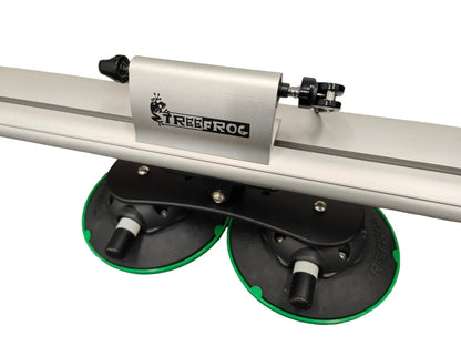 TreeFrog Crossbar Suction Mounted Roof Bike Rack - Silver