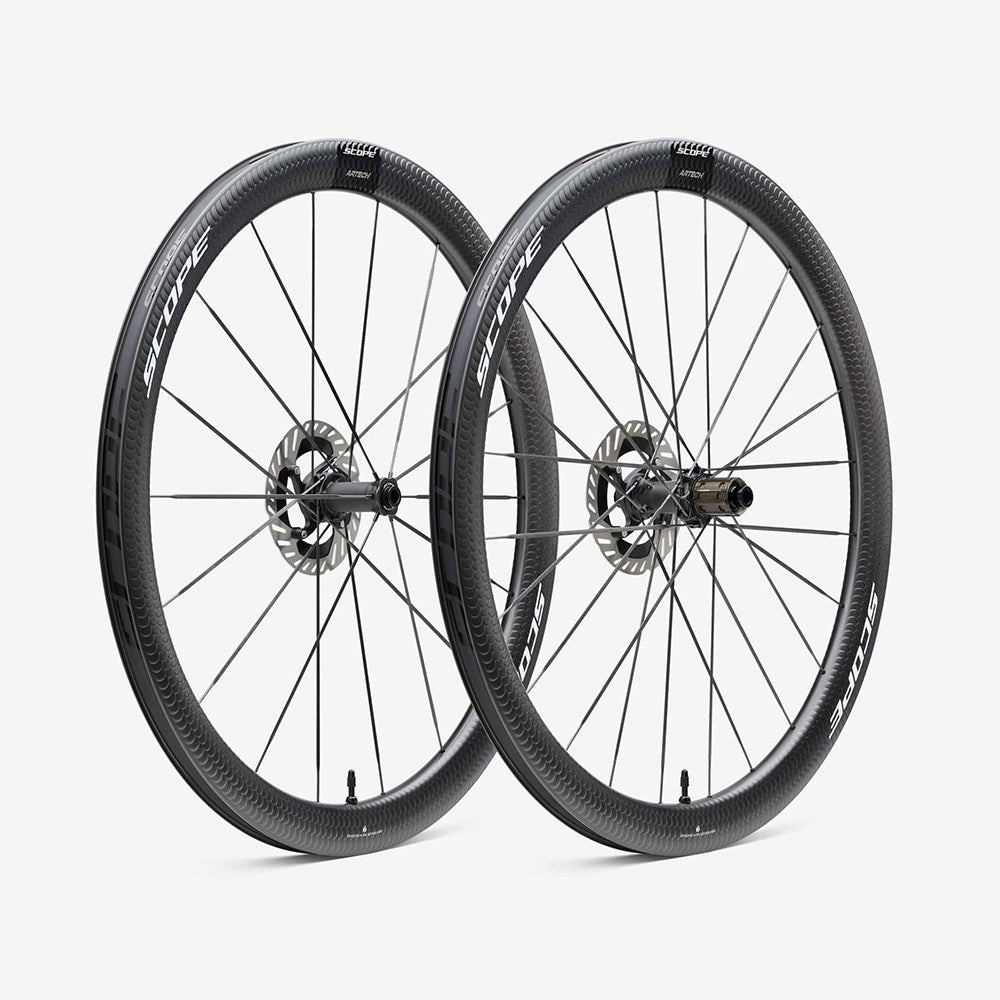 Scope Artech Disc Brake 4 Road Wheelset w Fish Scales