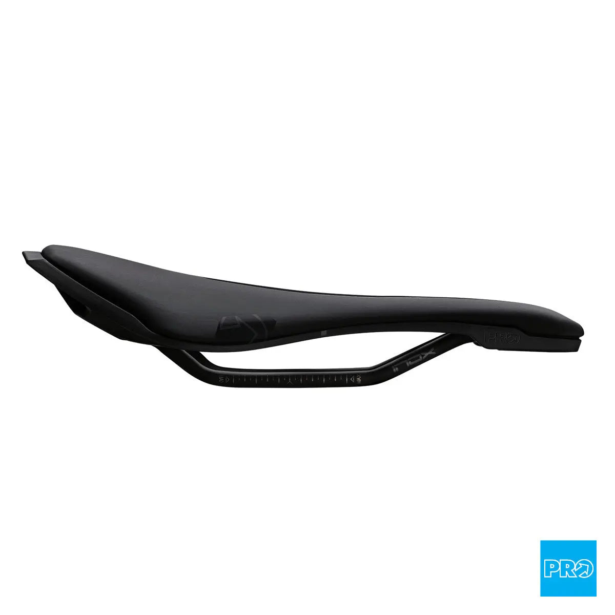 PRO Saddle Stealth Performance Stainless Rail - Black PRO