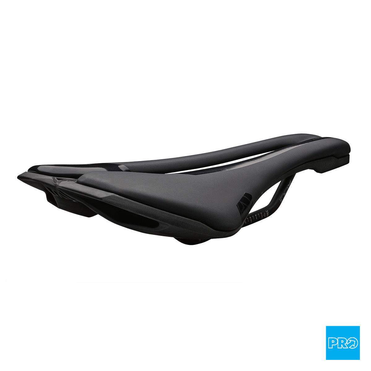 PRO Saddle Stealth Performance Stainless Rail - Black
