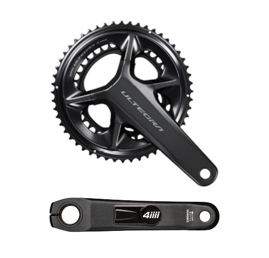 4iiii Shimano Ultegra R8100 Left Side Single Powermeter Crankset 172.5mm 52-36T
