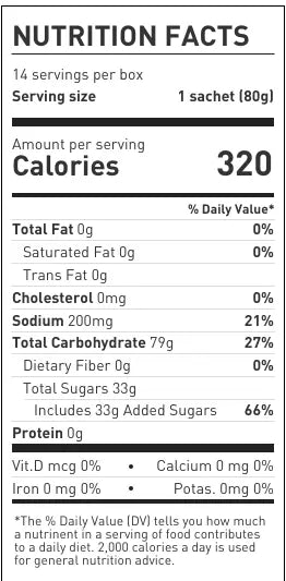 Maurten Drink Mix 320 – Hydrogel Carbohydrate Sports Drink (83g)