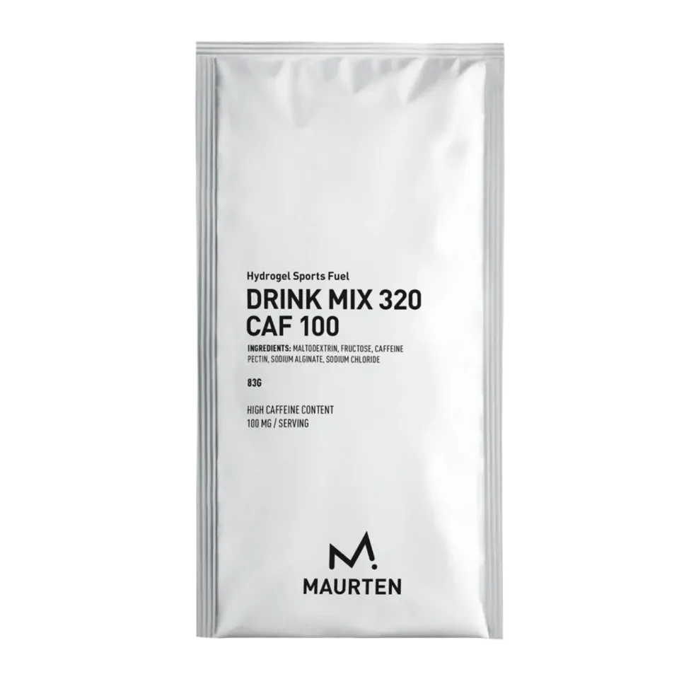 Maurten Drink Mix 320 Caf 100  High-Carb Hydrogel Sports Drink with Caffeine (83g)
