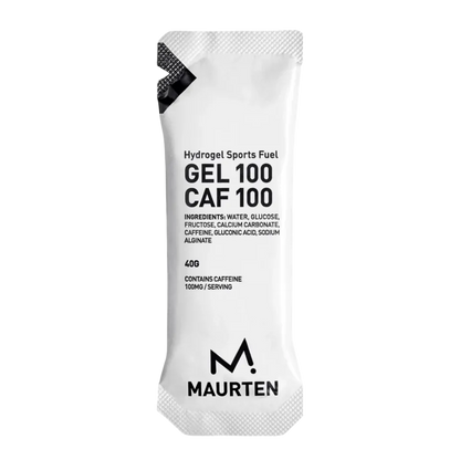 Maurten Gel 100 Caf 100  Hydrogel Energy Gel with Caffeine (40g)