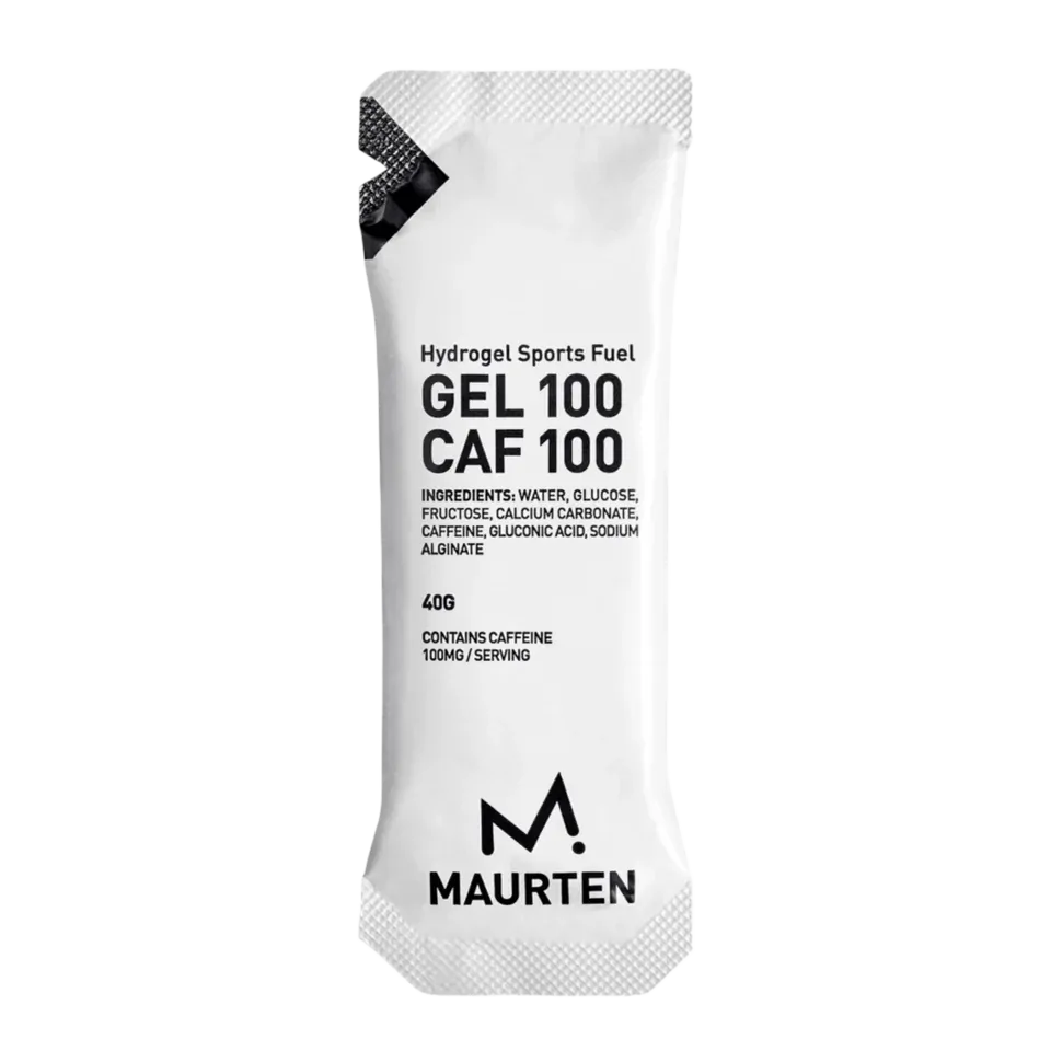 Maurten Gel 100 Caf 100  Hydrogel Energy Gel with Caffeine (40g)