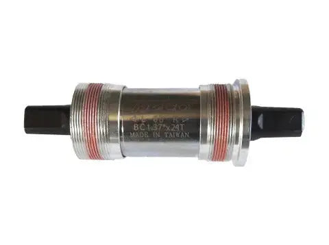 Neco Bottom Bracket Cartridge - For 73mm Shell, Alloy Cups, 113.5mm Axle, Sealed Bearing, Waterproof Seal, Threaded