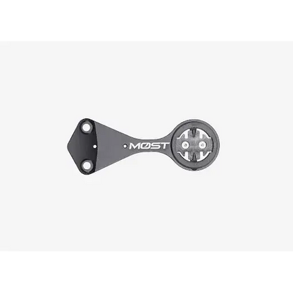 Pinarello Most iTalon Ultra v2 Computer Mount Alloy Black For Garmin 1050 & Wahoo ACE
