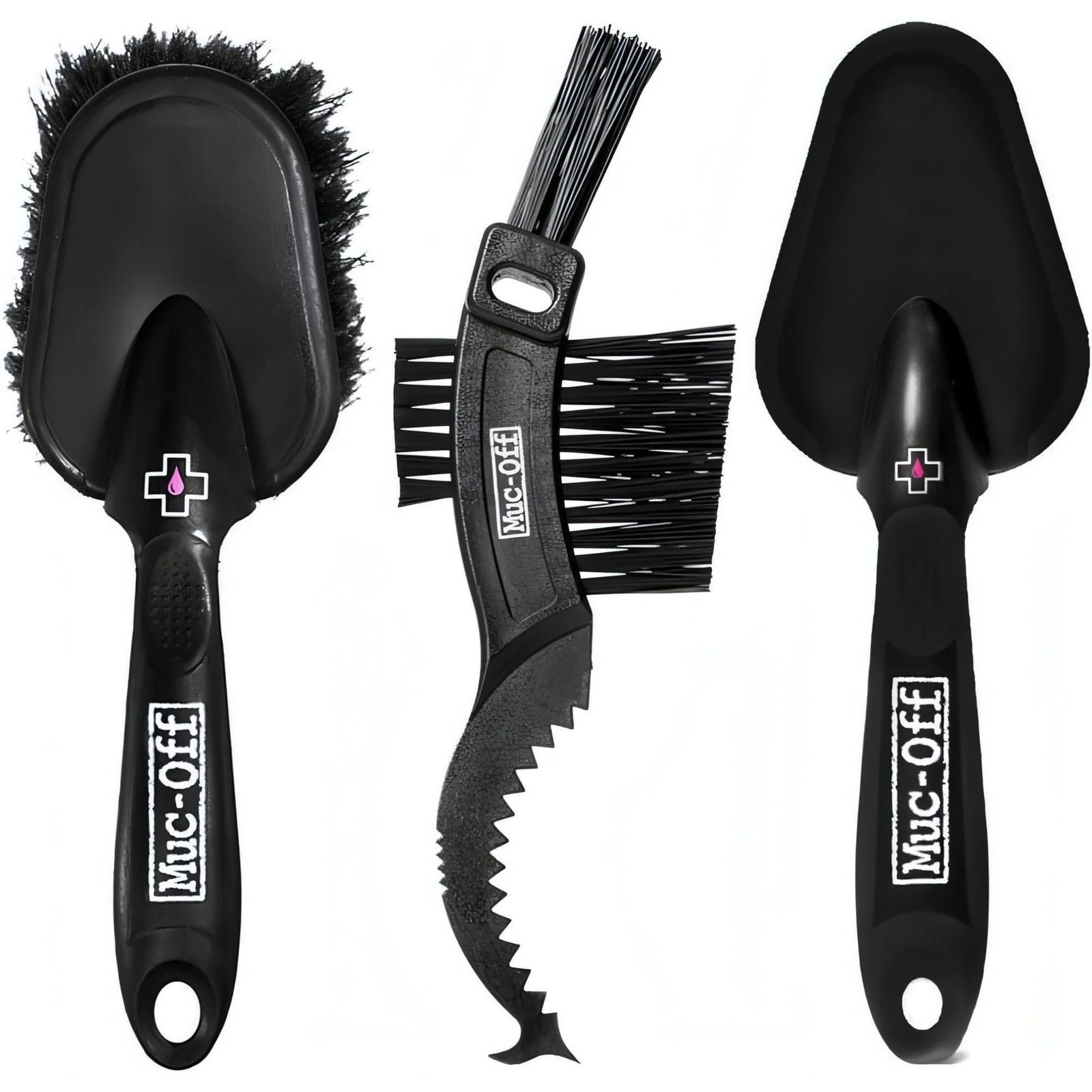 Muc-Off 3x Premium Cleaning Brush Set