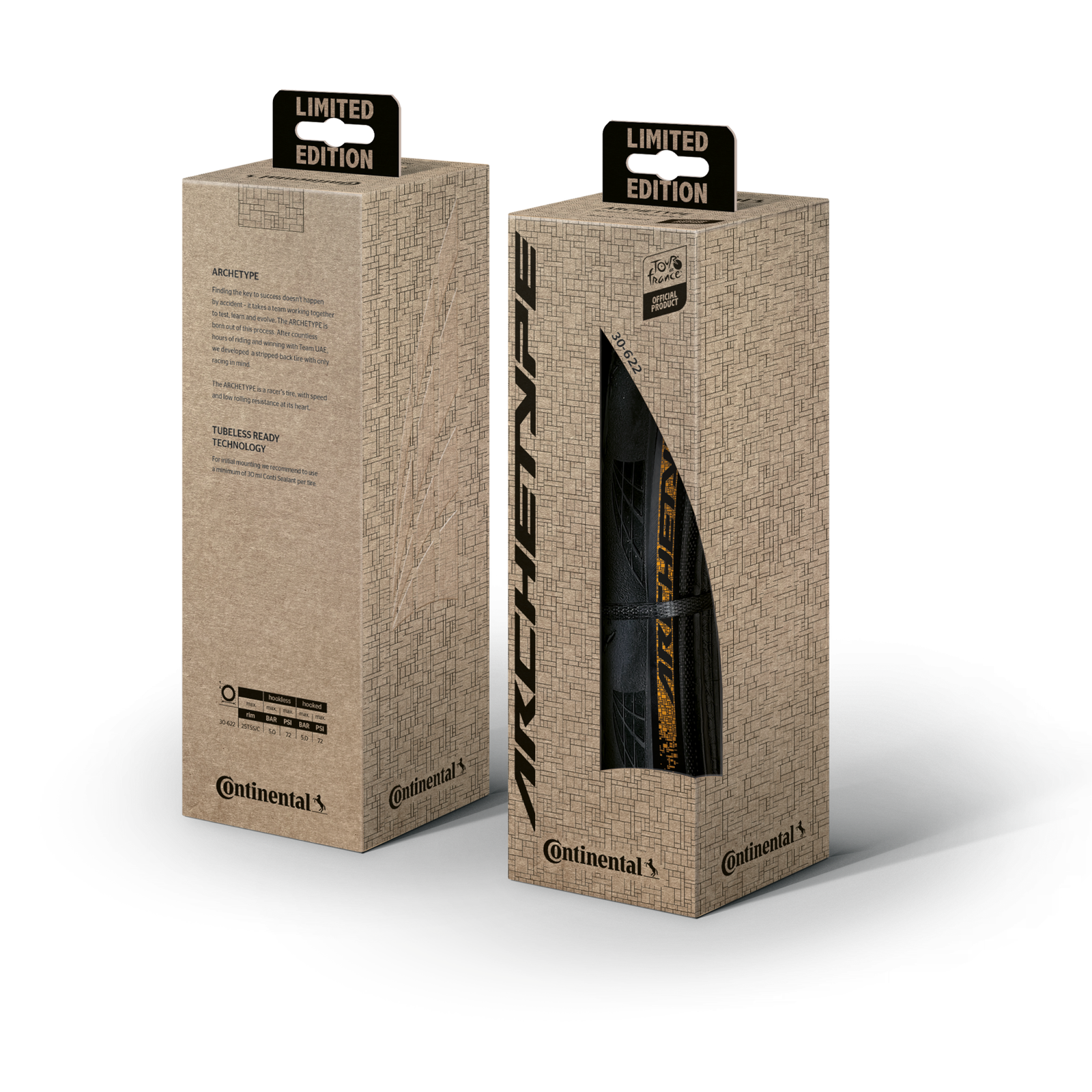 Continental Archetype TDF Limited Edition Folding Tyre