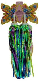 Bicycle Grip Streamers [Colour: Laser Finish/Green Purple Blue]