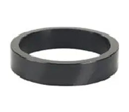 Alloy 1 Inch Headset Spacer 10mm - Black