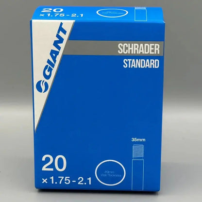 Giant Standard Schrader Tube [Size: 20 x 1.75-2.10] [Valve Length: 35mm]
