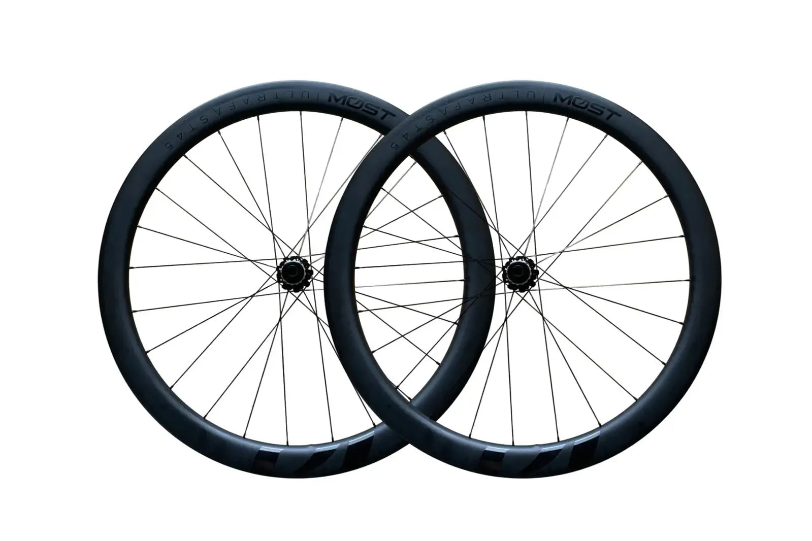 Most Ultrafast 45 Disc Road TLR Tubeless-Clincher Carbon Wheelset