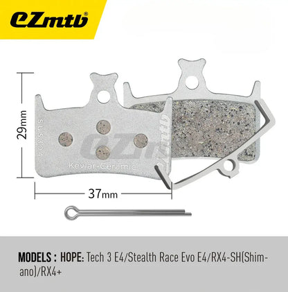 EZmtb Kevlar Ceramic Brake Pads