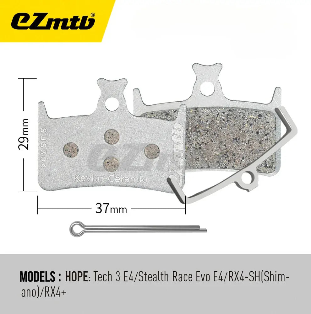 EZmtb Kevlar Ceramic Brake Pads