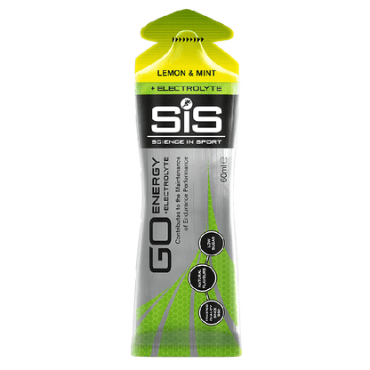 SIS GO Energy + Electrolyte Gel [Size: Single Gel (60ml)] [Flavour: Lemon & Mint]