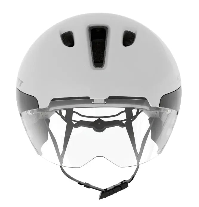 Scott Split MIPS CE Helmet [Size: S/M (54-58cm)] - Mineral White Scott