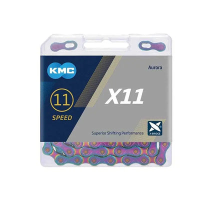 KMC Chain - X11 Chain 11 Speed 1/2" x 11/128" 118 Links KMC