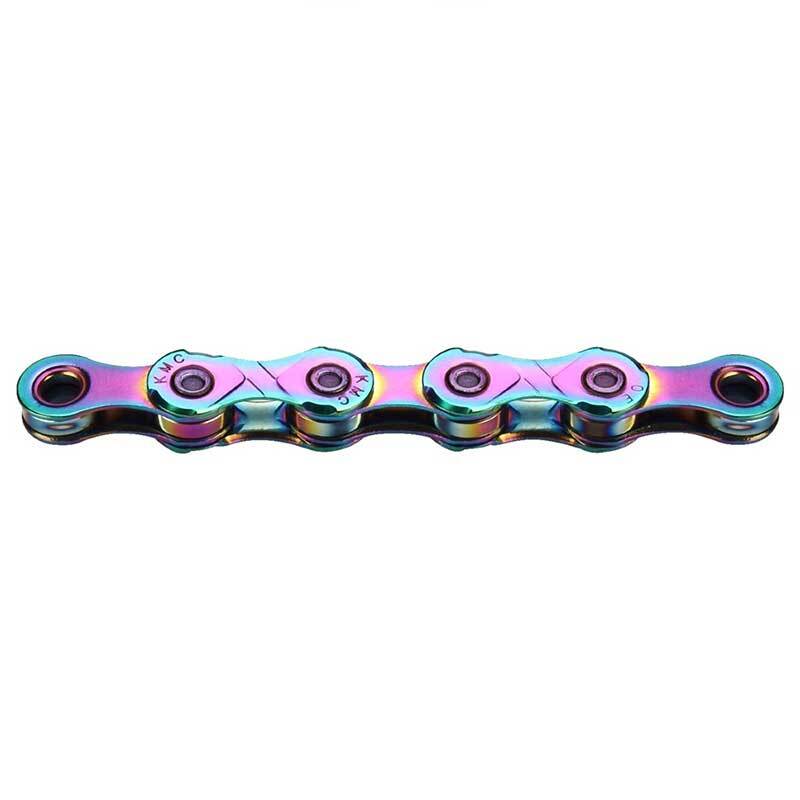 KMC Chain - X11 Chain 11 Speed 1/2" x 11/128" 118 Links [Colour: Aurora Blue]
