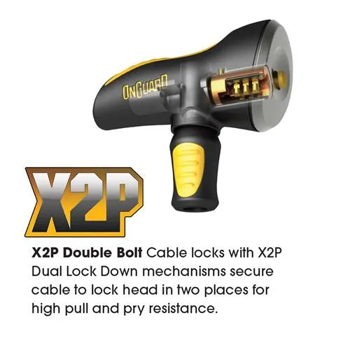 OnGuard 8029 Doberman Coil Key Lock 185m x 10mm