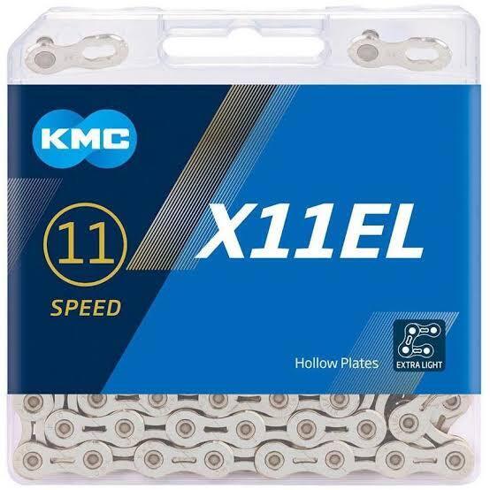 KMC X11EL 11 Speed 118 Link Chain (Extra Light) [Colour: Silver]