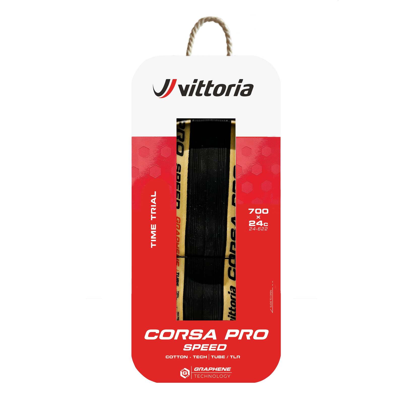 Vittoria Corsa Pro Speed TLR Racing Cotton Tyre