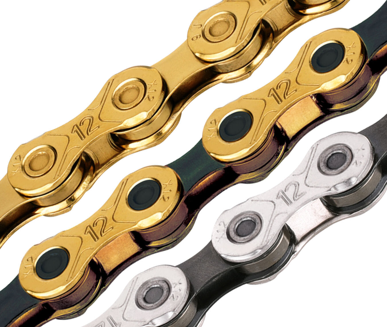 KMC X12 12 Speed Chain 126L - 1/2"x11/128" - X-Bridge