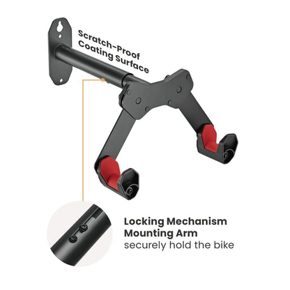 Bike Rakz EZI-HANG Wall Mounted Bicycle Storage Rack