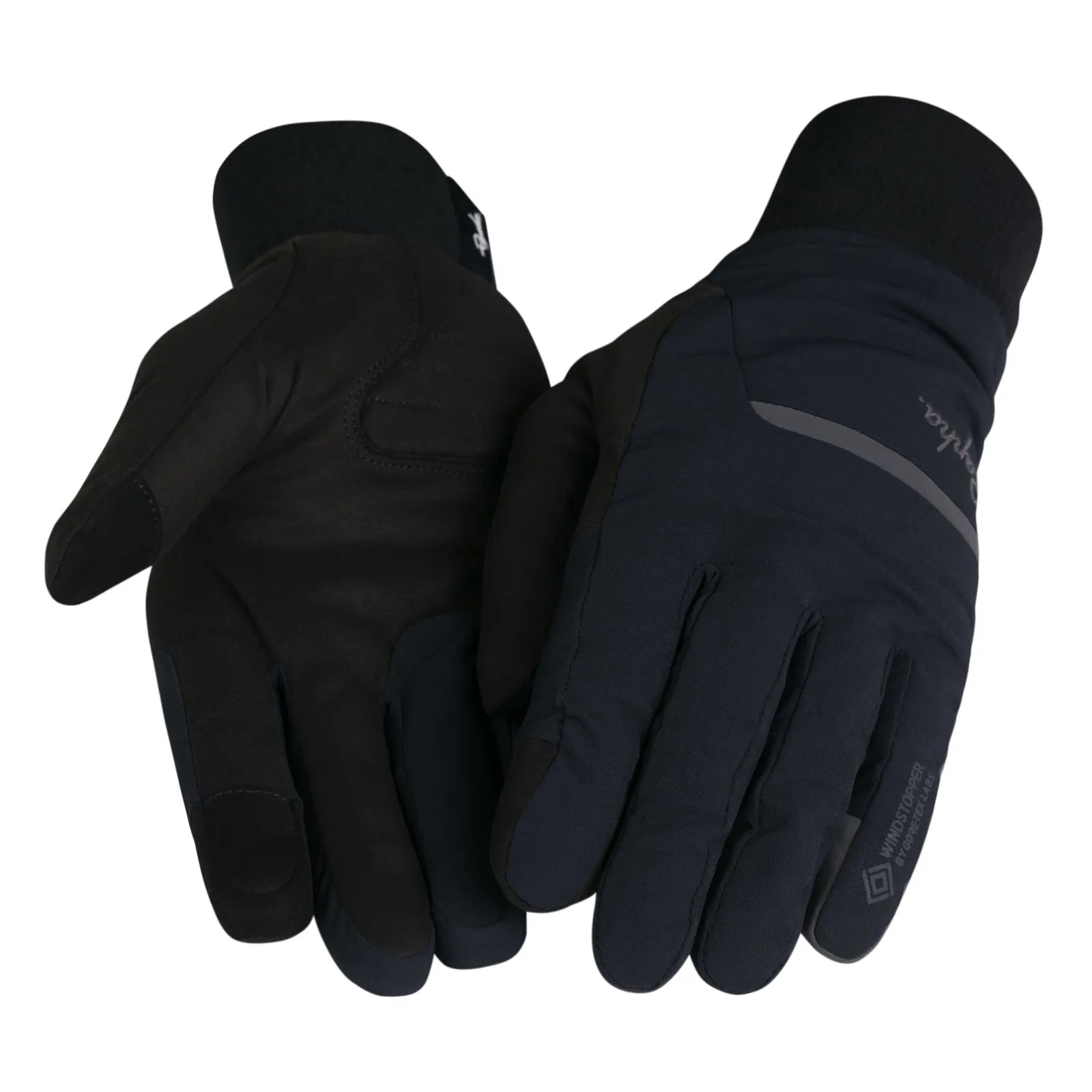 Rapha WINDSTOPPER Insulated Gloves Black/Grey Reflective