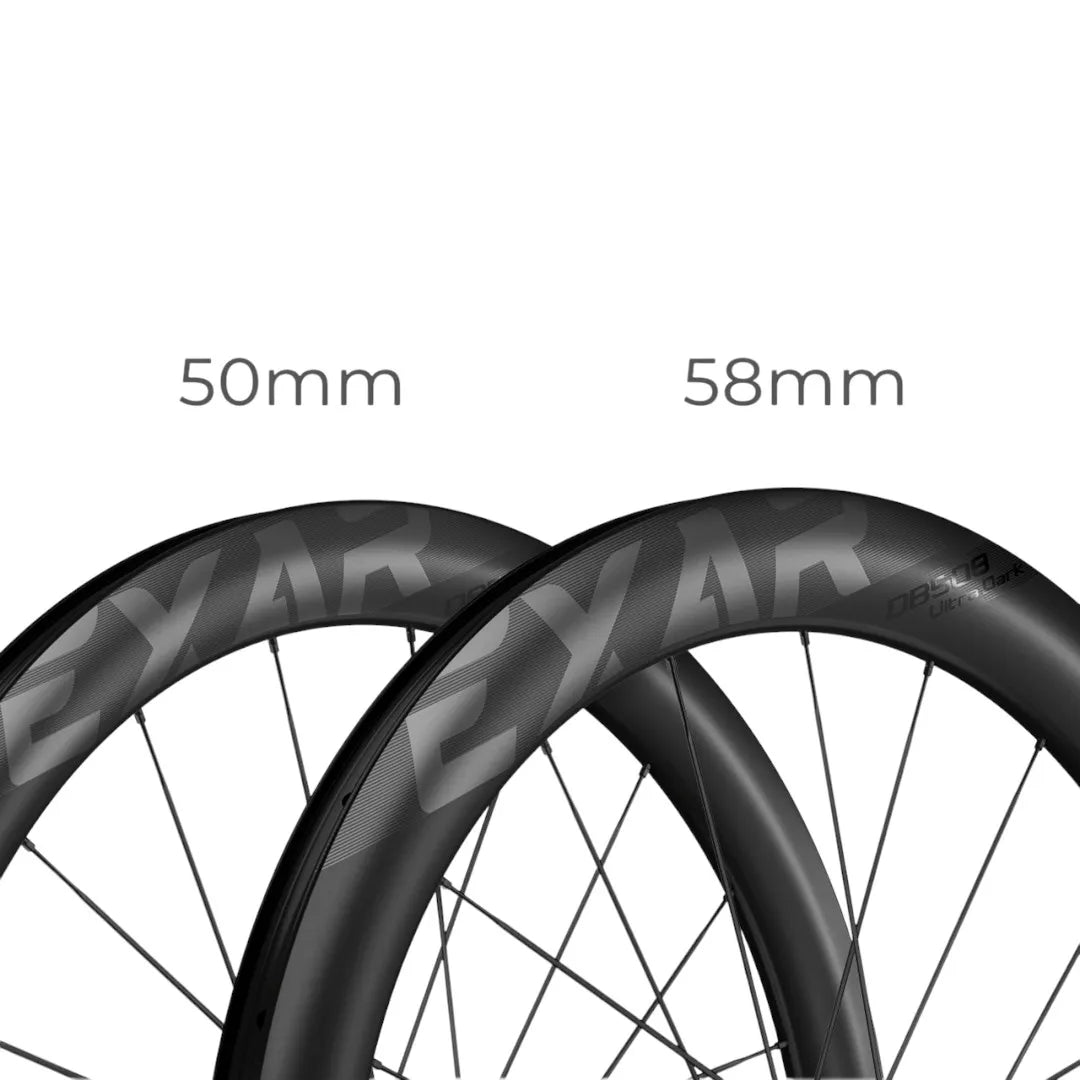 Magene EXAR DB508 Ultra Dark Wheelset - Shimano HG