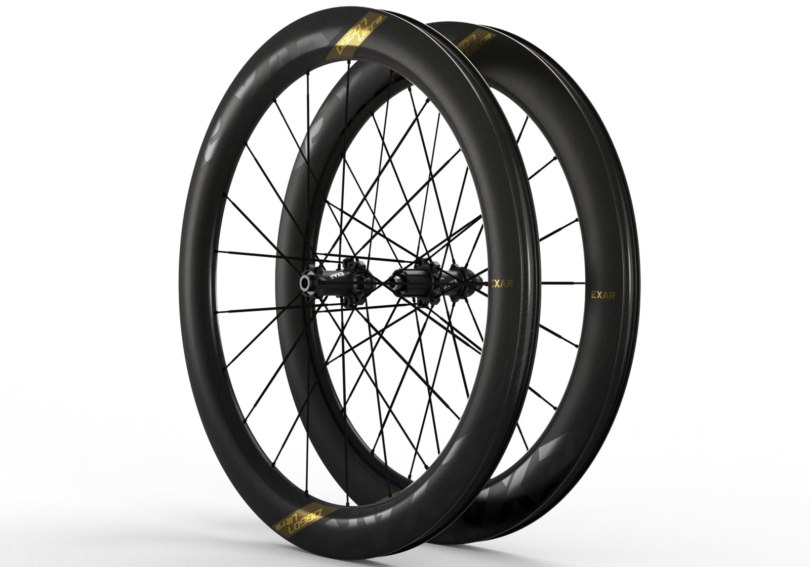 Magene EXAR DB607 Ultra Carbon Road Wheelset - Shimano HG Freehub