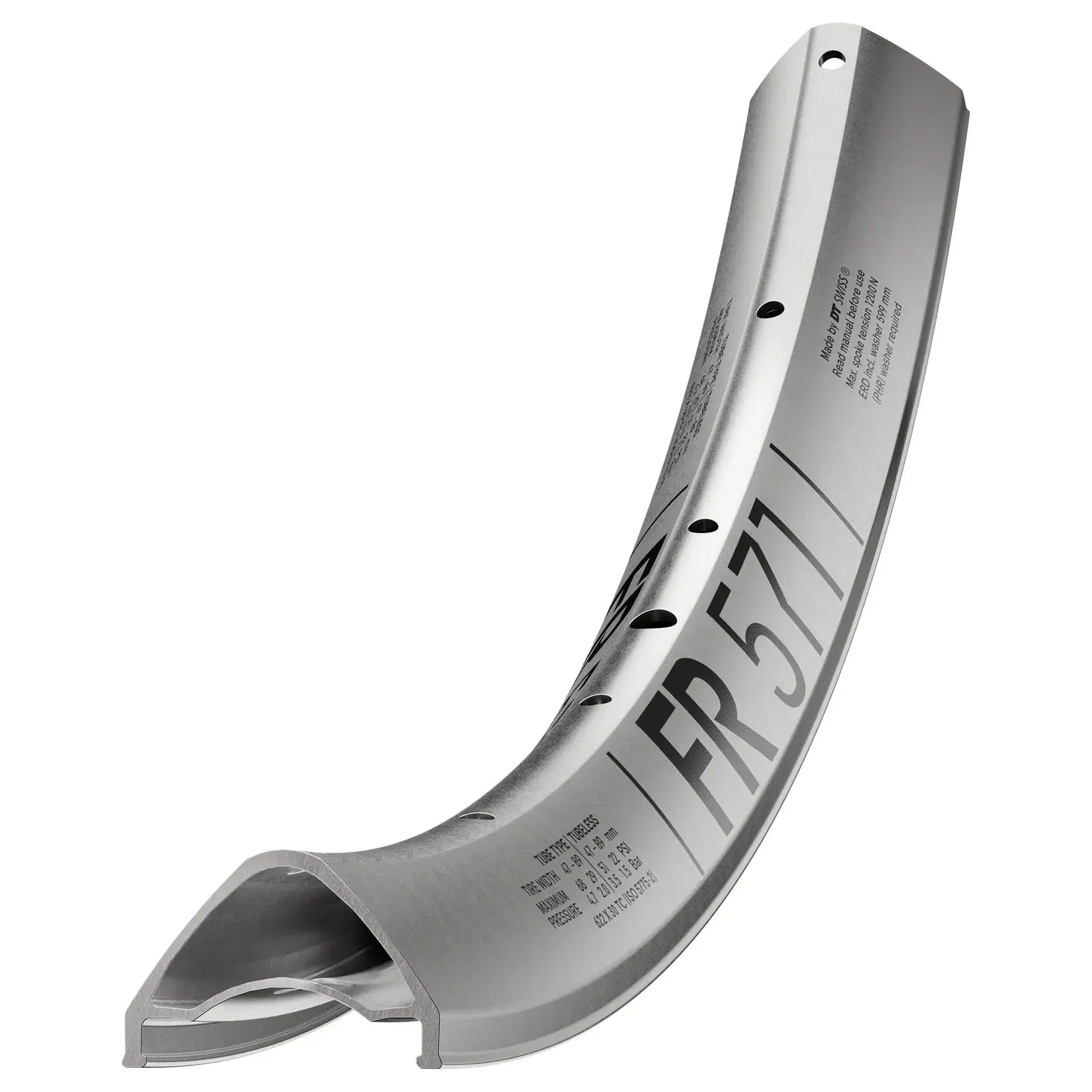 DT Swiss Limited Edition Silver FR571 Alloy Rim